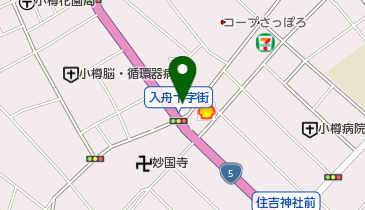 栗栖皮膚科泌尿器科の地図画像