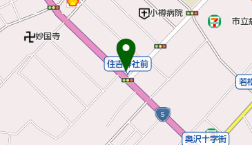 阿久津内科医院の地図画像