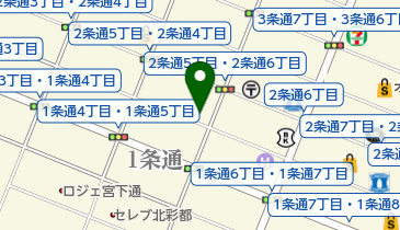 渋谷皮膚科医院の地図画像