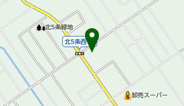 北五条医院の地図画像