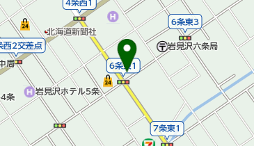 森元皮膚科の地図画像