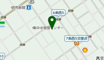 中央医院の地図画像