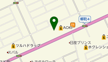 苫小牧泌尿器科・循環器内科の地図画像