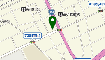 メンタルケアわかくさの地図画像