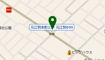 みはらしクリニックの地図画像