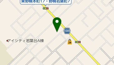 江別泌尿器科の地図画像