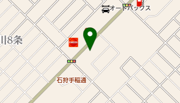 石狩すずらん内科の地図画像