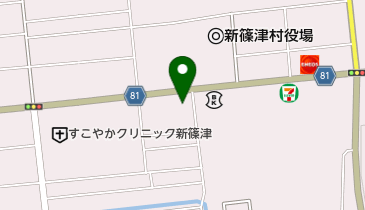 すこやかクリニック新篠津の地図画像