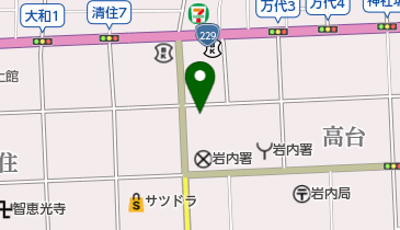 北内科クリニックの地図画像