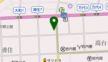 大井医院の地図画像