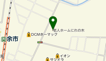 余市診療所の地図画像