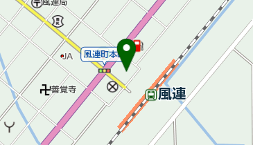 名寄市風連国民健康保険診療所の地図画像