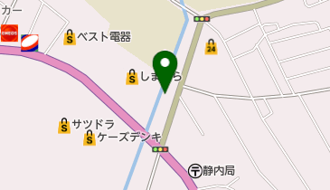 仲川内科胃腸科医院の地図画像