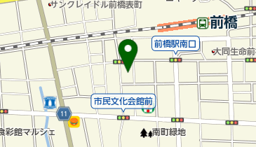 安部内科医院の地図画像