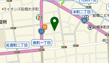 太田皮膚科医院の地図画像