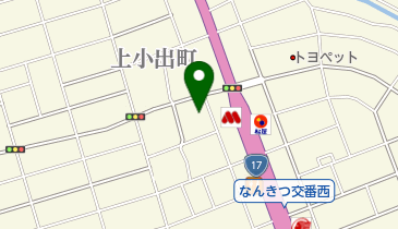 上小出クリニックの地図画像