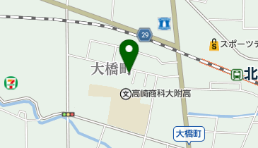 北高崎クリニックの地図画像