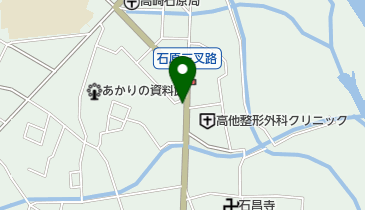 高他整形外科クリニックの地図画像