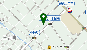 新宿医院の地図画像
