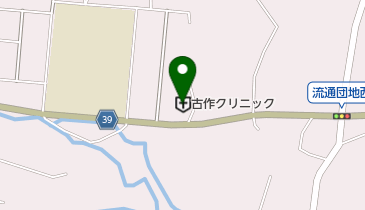 古作クリニックの地図画像