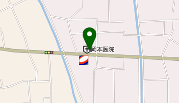岡本医院の地図画像