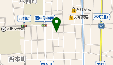 登田医院の地図画像