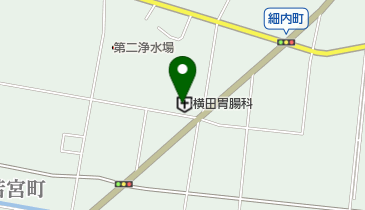 横田胃腸科内科の地図画像