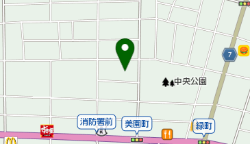 神尾内科医院の地図画像