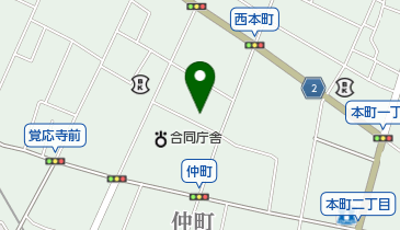 後藤内科医院の地図画像