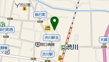 慶生医院の地図画像