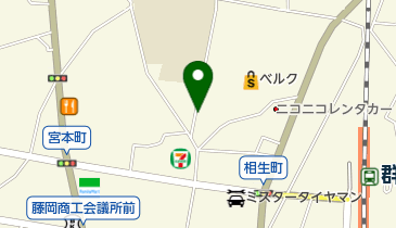 松山耳鼻咽喉気管食道科医院の地図画像