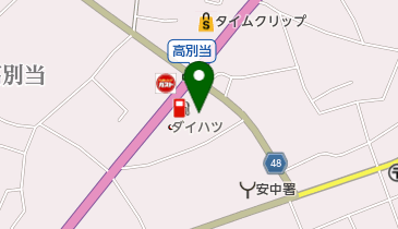 有坂内科医院の地図画像