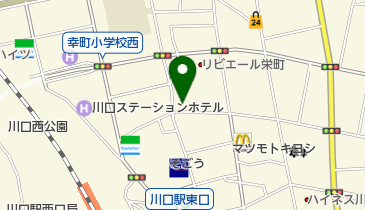 川口六間クリニックの地図画像