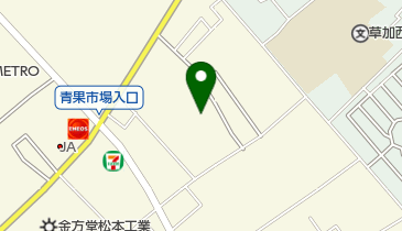 川口市立医療センター附属安行診療所の地図画像