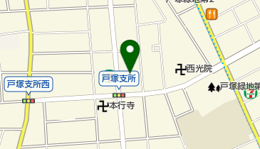 厚川医院の地図画像