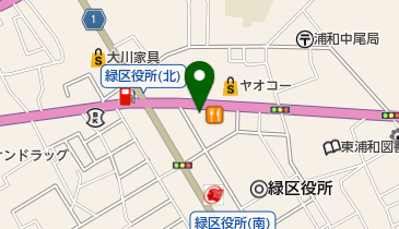 田嶋内科の地図画像