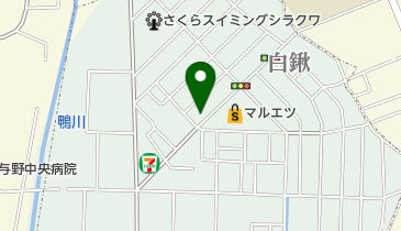 小田内科医院の地図画像