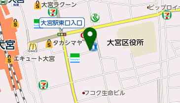今川皮膚科の地図画像