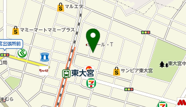 いしだ皮フ科の地図画像