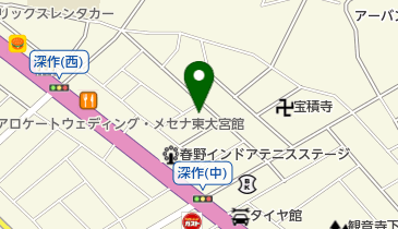 春野クリニックの地図画像