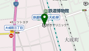 せきクリニックの地図画像