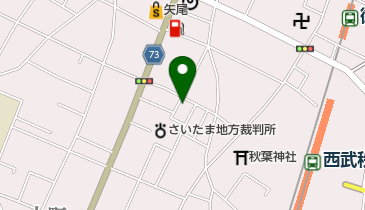 大友内科医院の地図画像