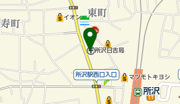 所沢眼科クリニックの地図画像