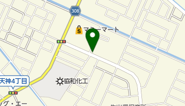 星野医院の地図画像