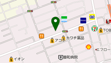 しらこばと子供クリニックの地図画像