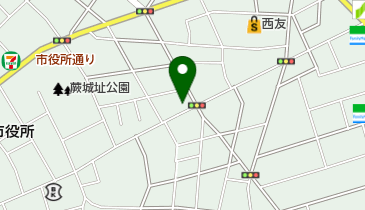 金子医院の地図画像