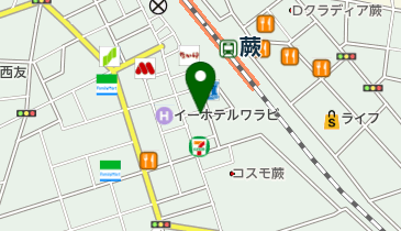 八木橋眼科医院の地図画像