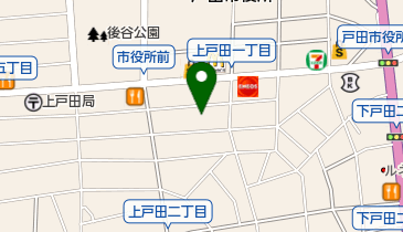 戸田整形外科の地図画像