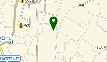 はねだクリニックの地図画像