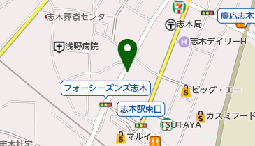 清河眼科医院の地図画像